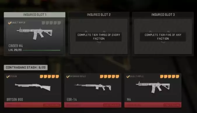 Warzone 2 DMZ Insured Weapon Slots how to unlock cooldown explanation how it works call of duty