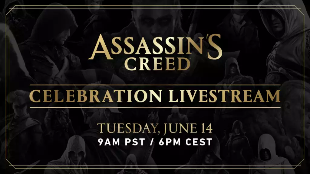 Assassin's Creed celebration stream start time