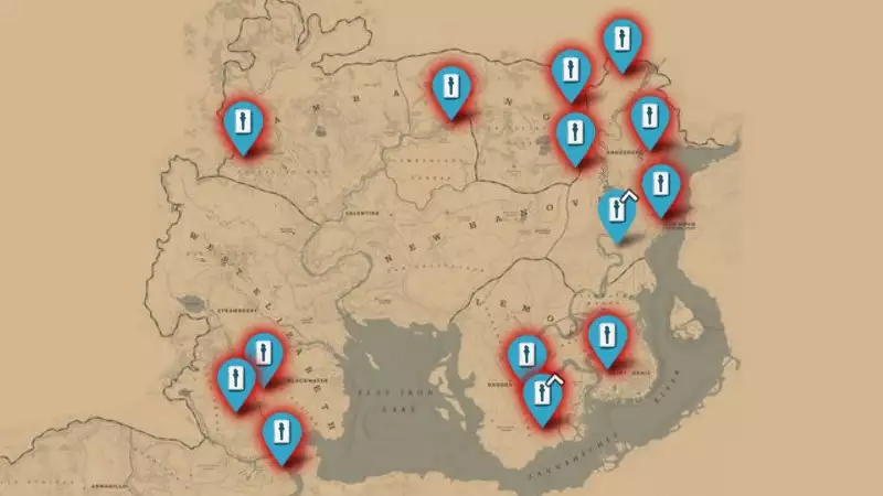 red dead online suit of wands locations