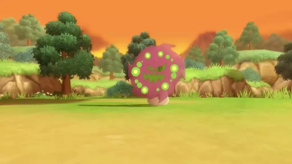 Spiritomb can only be caught in one location. (Picture: Game Freak)