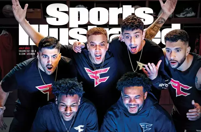 FaZe Clan Sports Illustrated cover