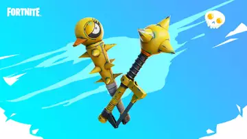 How to get Fortnite Tactical Quaxes Pickaxe: Forage Bouncy Eggs & Webster NPC