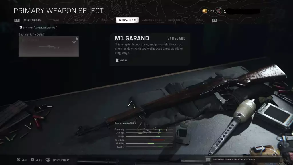 Call of Duty: Warzone M1 Garand