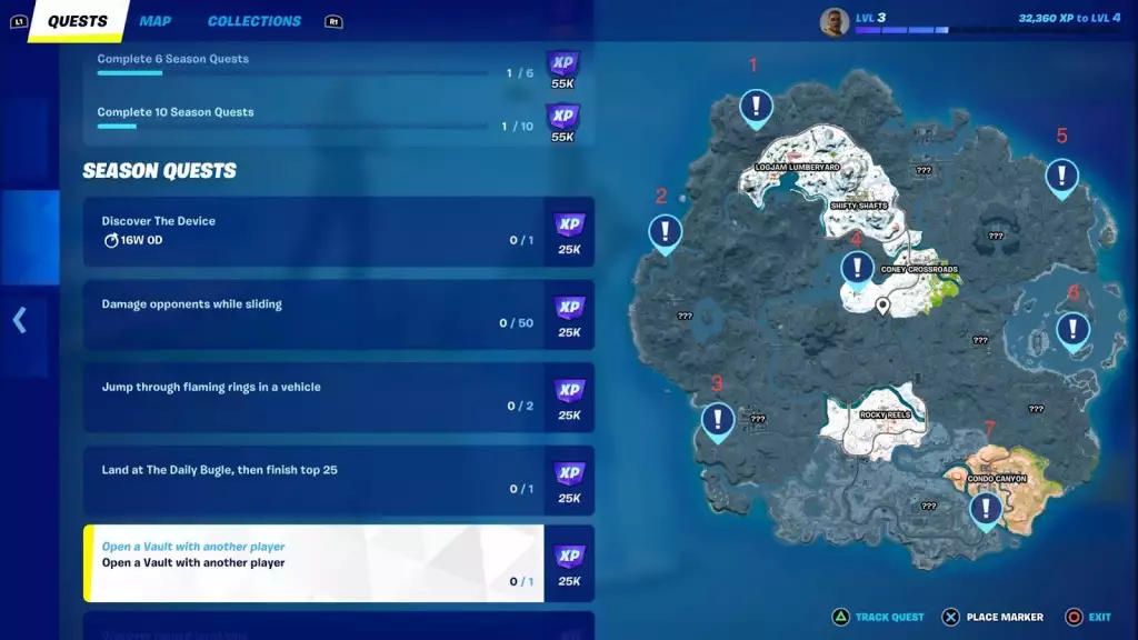 Fortnite vaults chapter 3 season 1 locations how to open access