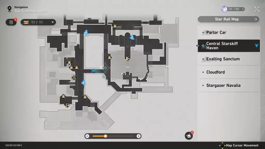 Go to the location marked on the map. (Picture: HoYoverse/Game Guides Channel)