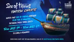 Sea of Thieves Twitch Drop (July 2021): How to get free Gilded Phoenix Figurehead, Hurdy-Gurdy Show-Off Emote, and more
