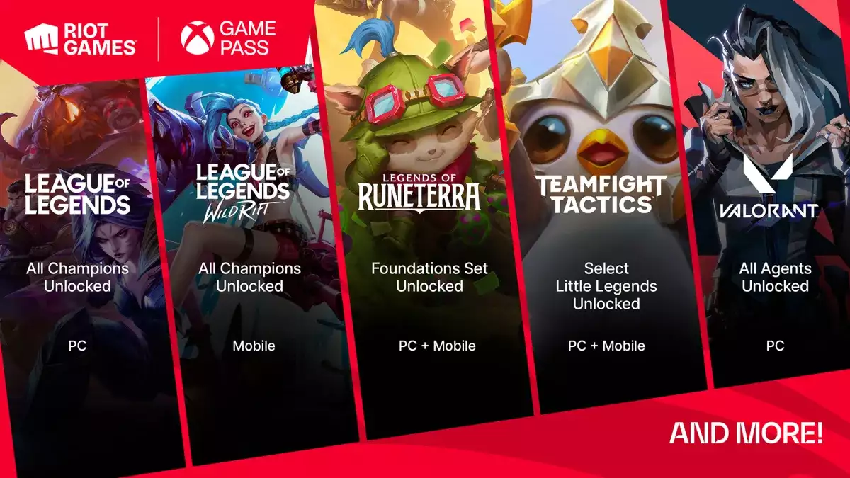 Riot Games join forces with Xbox to bring their titles to Xbox Game Pass.