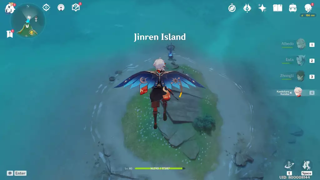 Jinren Island Genshin Impact 2.0