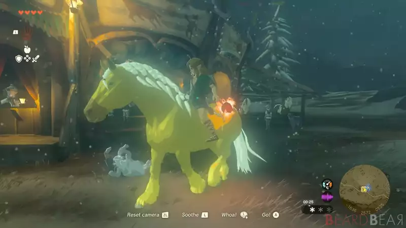 Zelda Tears Of The Kingdom Golden Horse Once found and ownership