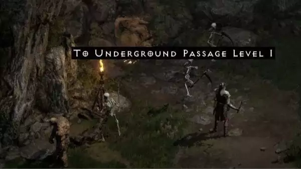 Where is the underground passage in Diablo 2