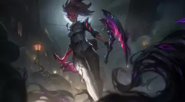 First splash arts revealed for Crime City Nightmare and Phoenix LoL skins