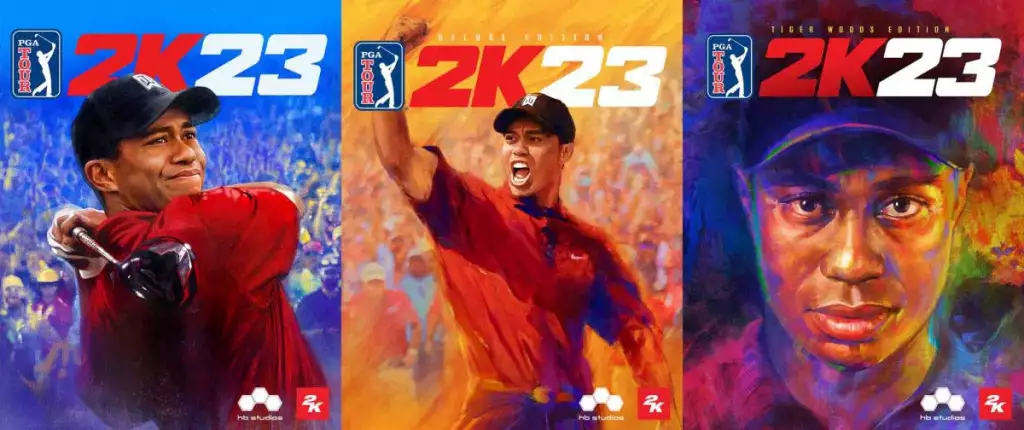 PGA Tour 2K23 game editions