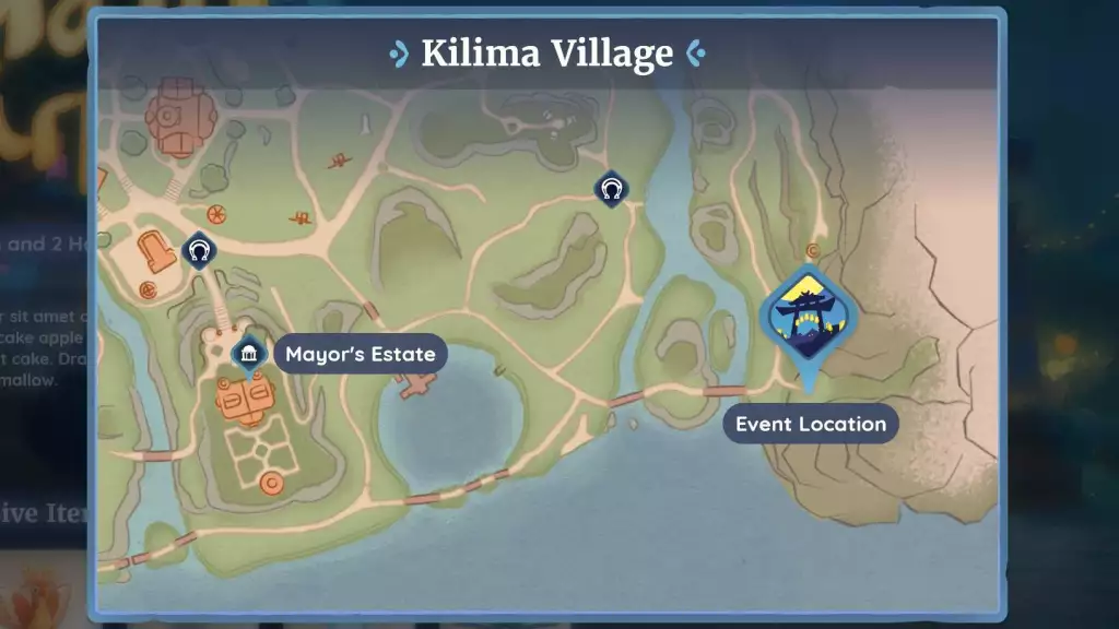 palia events guide maji market how to join how to participate events page kilima village fairgrounds map location