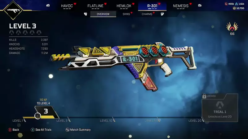 Apex Legends Weapon Mastery System Explained Details below