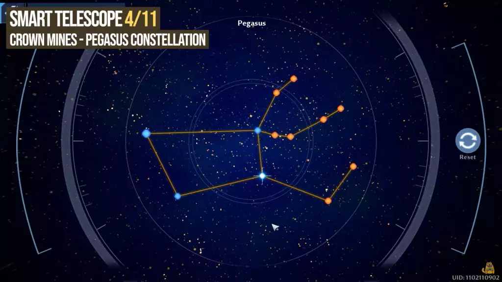 pegasus constellation tower of fantasy puzzle solution
