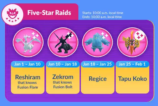 pokemon go shiny guide january content update five star raids regice