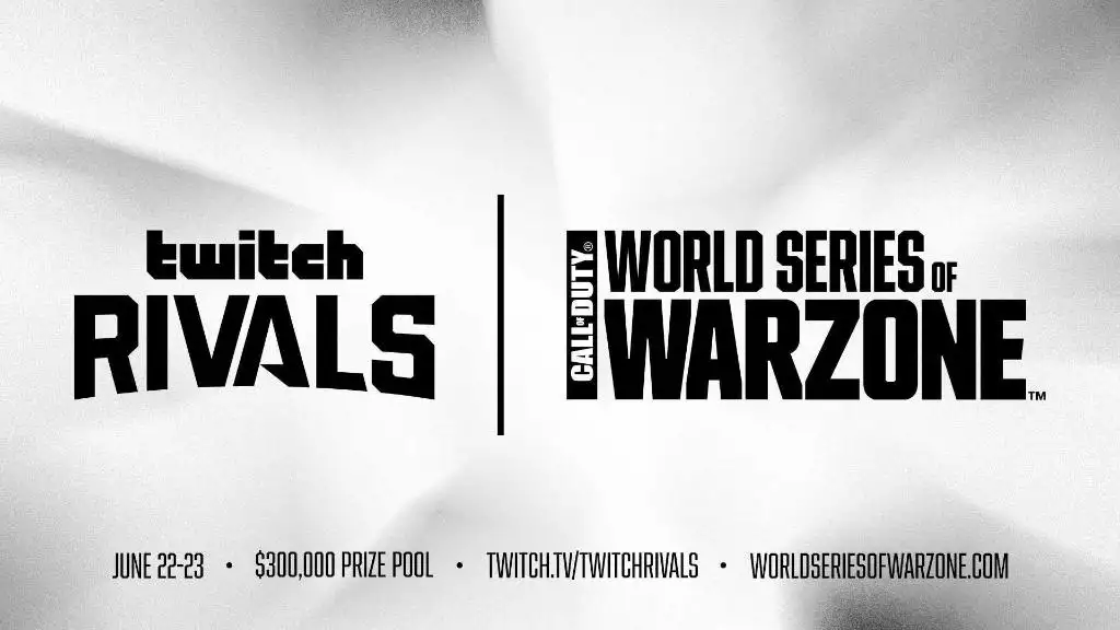 World Series of Warzone Twitch Rivals stream schedule