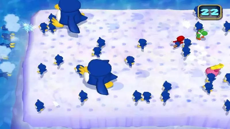 Mario Party 5 pushy Penguins