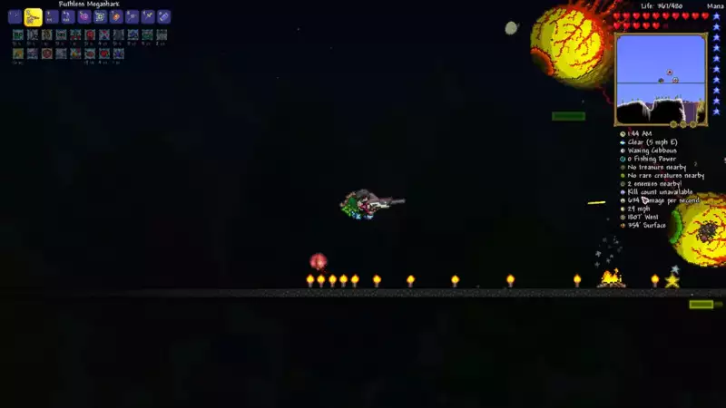 The Twins Boss in Terraria.