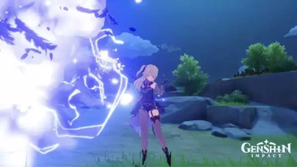 genshin impact new weapon fading twilight energy recharge characters fischl