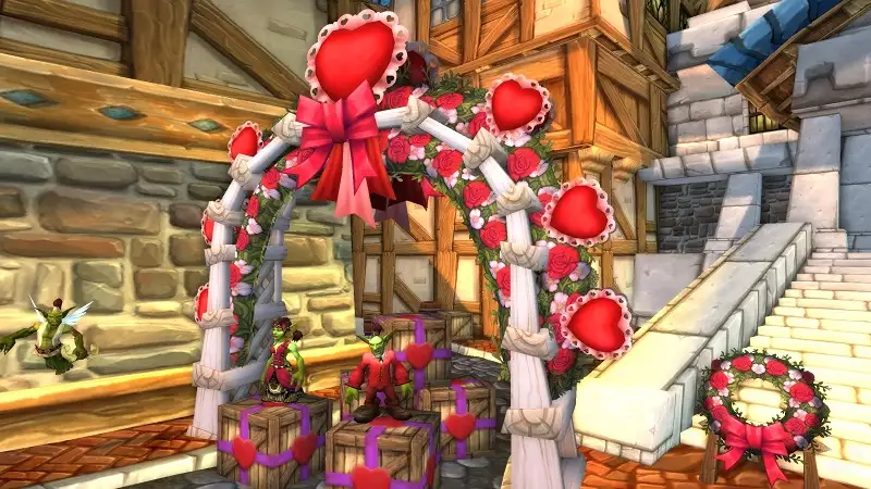 wow love is in the air event world of warcraft dragonflight rewards boss quests daily main