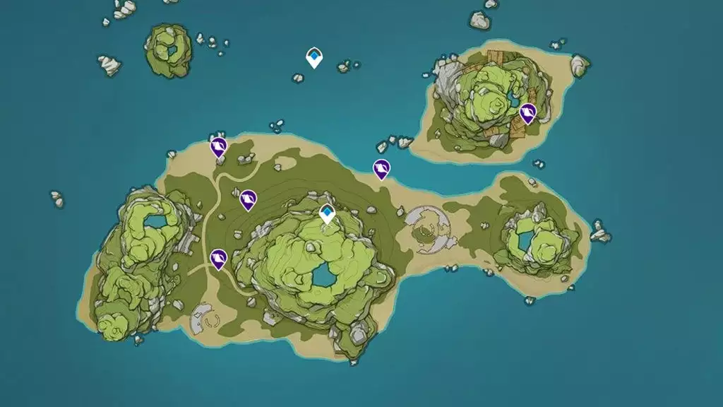 genshin impact guide phantasmal conch broken isle map locations interactive map