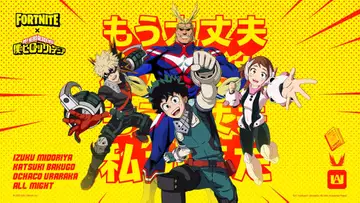 Fortnite x My Hero Academia Crossover Is Now Live