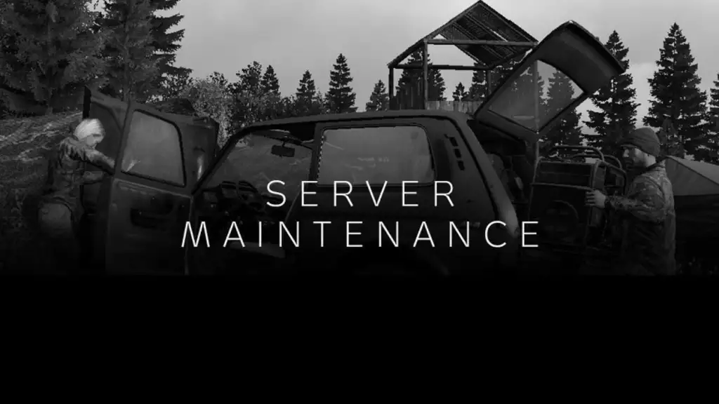 DayZ Server Maintenance Key Art