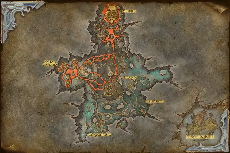 Zaralek Cavern map full wow dragonflight 10.1 update zone niffen drogbar factions world of warcraft embers of Neltharion dragonriding