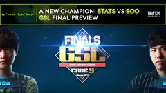 A New Champion: Stats vs soO GSL Final Preview