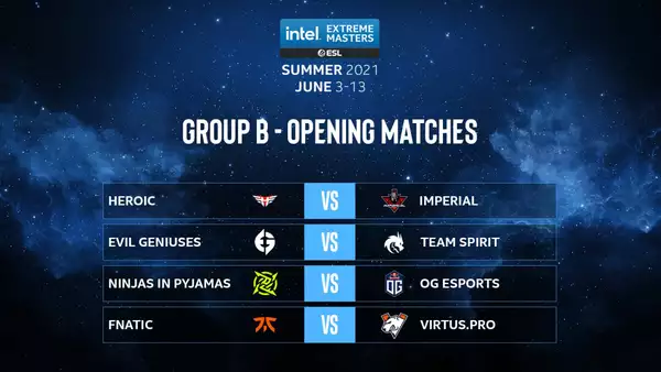 IEM Summer 2021 how to watch schedule format teams prize pool