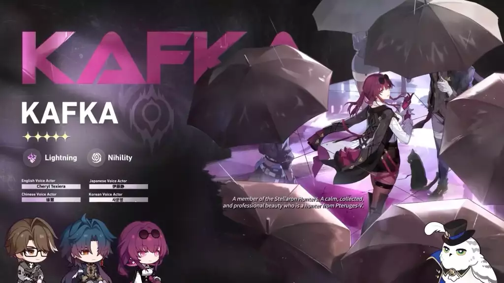 Kafka is coming to Honkai: Star Rail 1.2 as playable character. (Picture: HoYoverse)