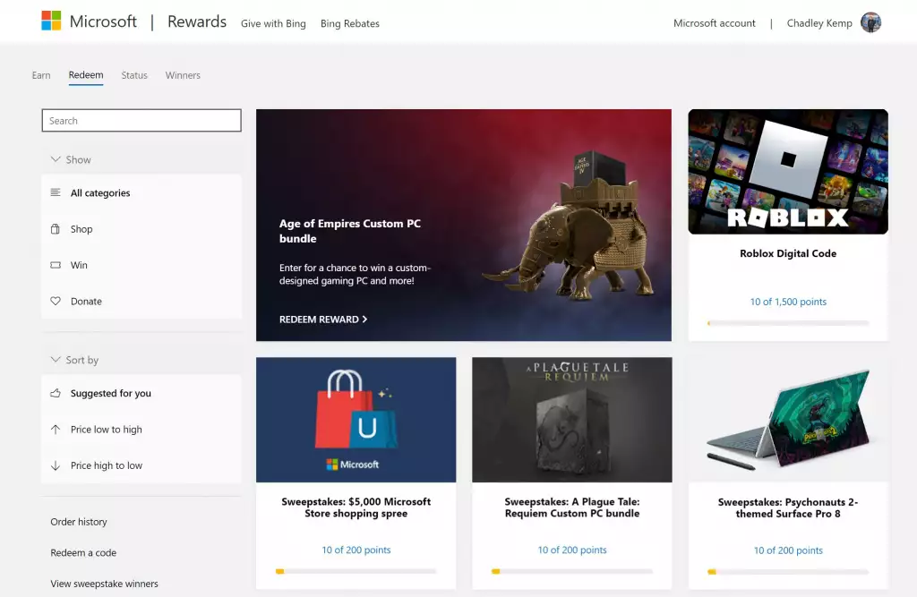 how to earn free roblox robux through microsoft rewards collaboration