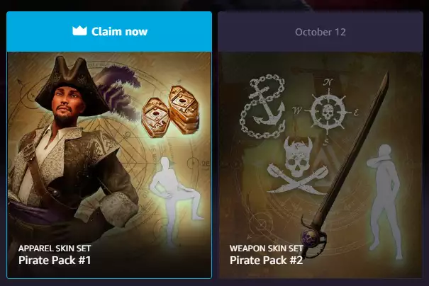 New World Prime rewards: How to claim Pirate Pack loot