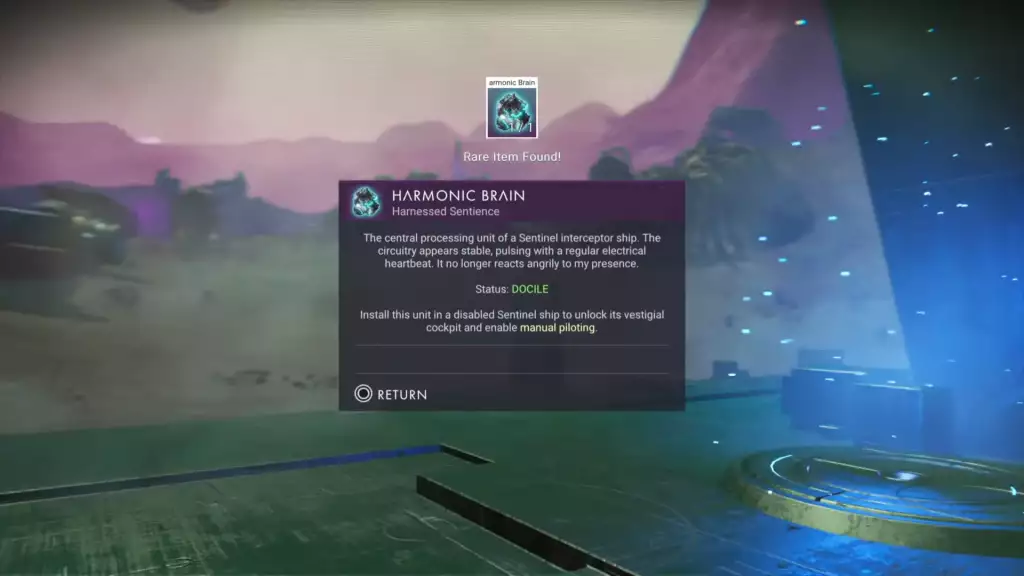 Harmonic Brain is required to repair the ships in No Man's Sky.