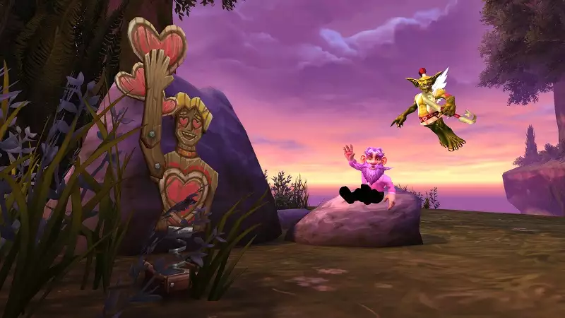 wow x-45 heartbreaker mount big love rocket world of warcraft love is in the air event how to get farm heart-shaped box