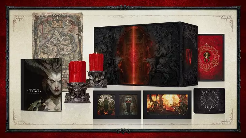 Diablo 4 limited collector's edition box pre-order content date items regions how to buy
