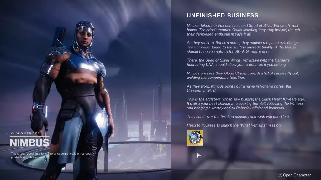 Destiny 2 Unfinished Business Quest Walkthrough. (Picture: WoW Quests YouTube)