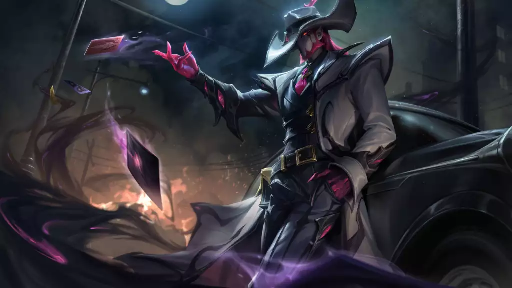 League of Legends Crime City Nightmare Twisted Fate