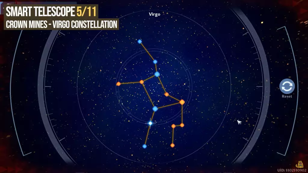 tower of fantasy virgo constellation puzzle solution