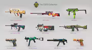 The CS20 Case Collection skins rated