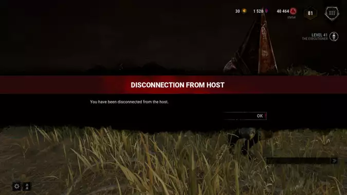How To Fix ‘Disconnected From Host' Error In Dead By Daylight