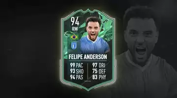 FIFA 22 Felipe Anderson FUT Shapeshifters SBC - Cheapest solutions, rewards, stats