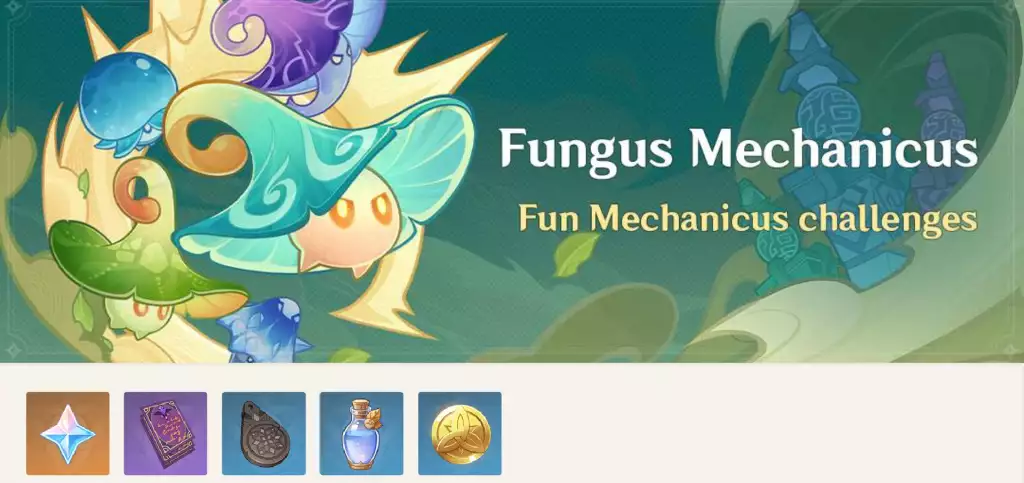 Fungus Mechanicus is similar to Theater Mechanicus in Genshin Impact.