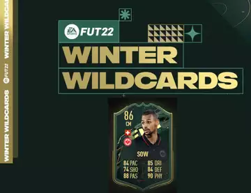 FIFA 22 Djibril Sow Winter Wildcards SBC: Cheapest solutions, rewards, stats