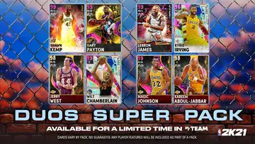 NBA 2K21 MyTeam: Limited Edition Dynamic Duos Pack