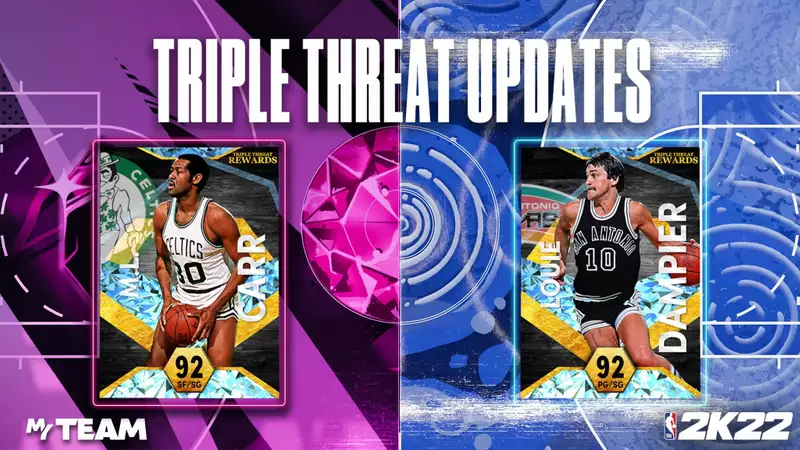 NBA 2K22 MyTeam Triple Threat: New Diamond players as rewards