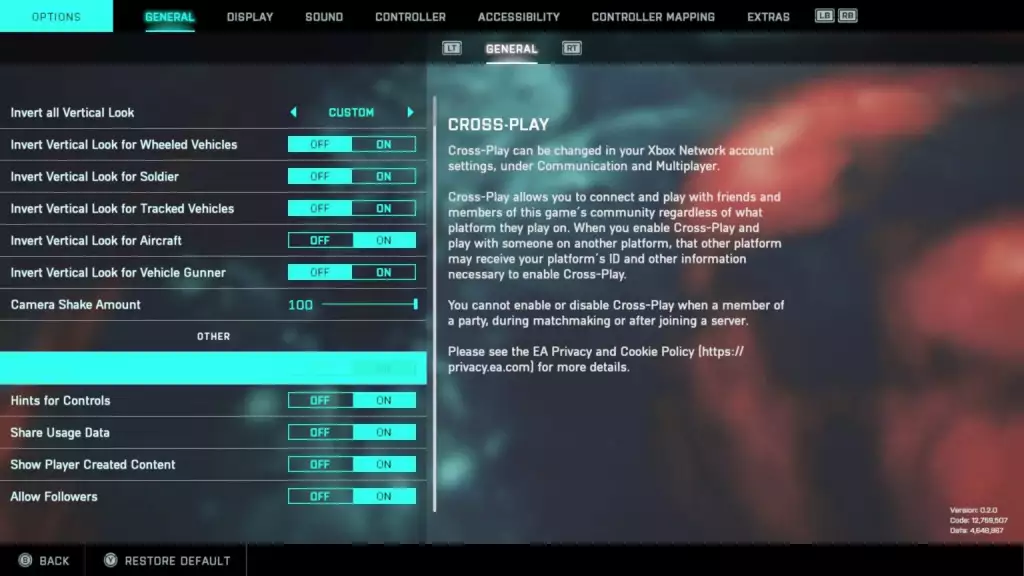 How to disable crossplay in Battlefield 2042 on PS