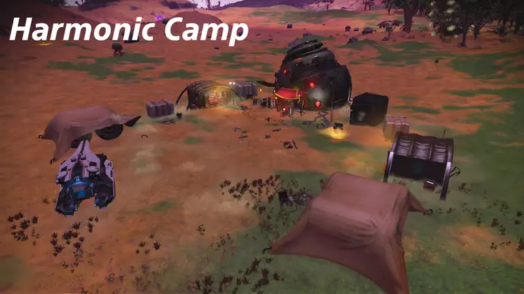 Finding Harmonic Camp in No Man's Sky