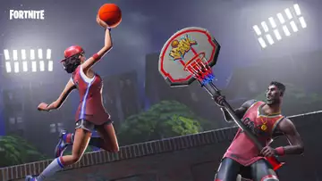 Fortnite leaks suggest an upcoming NBA crossover event